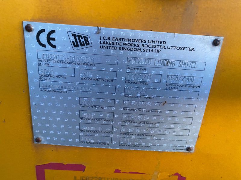 2011 JCB TM 220 - Image 14