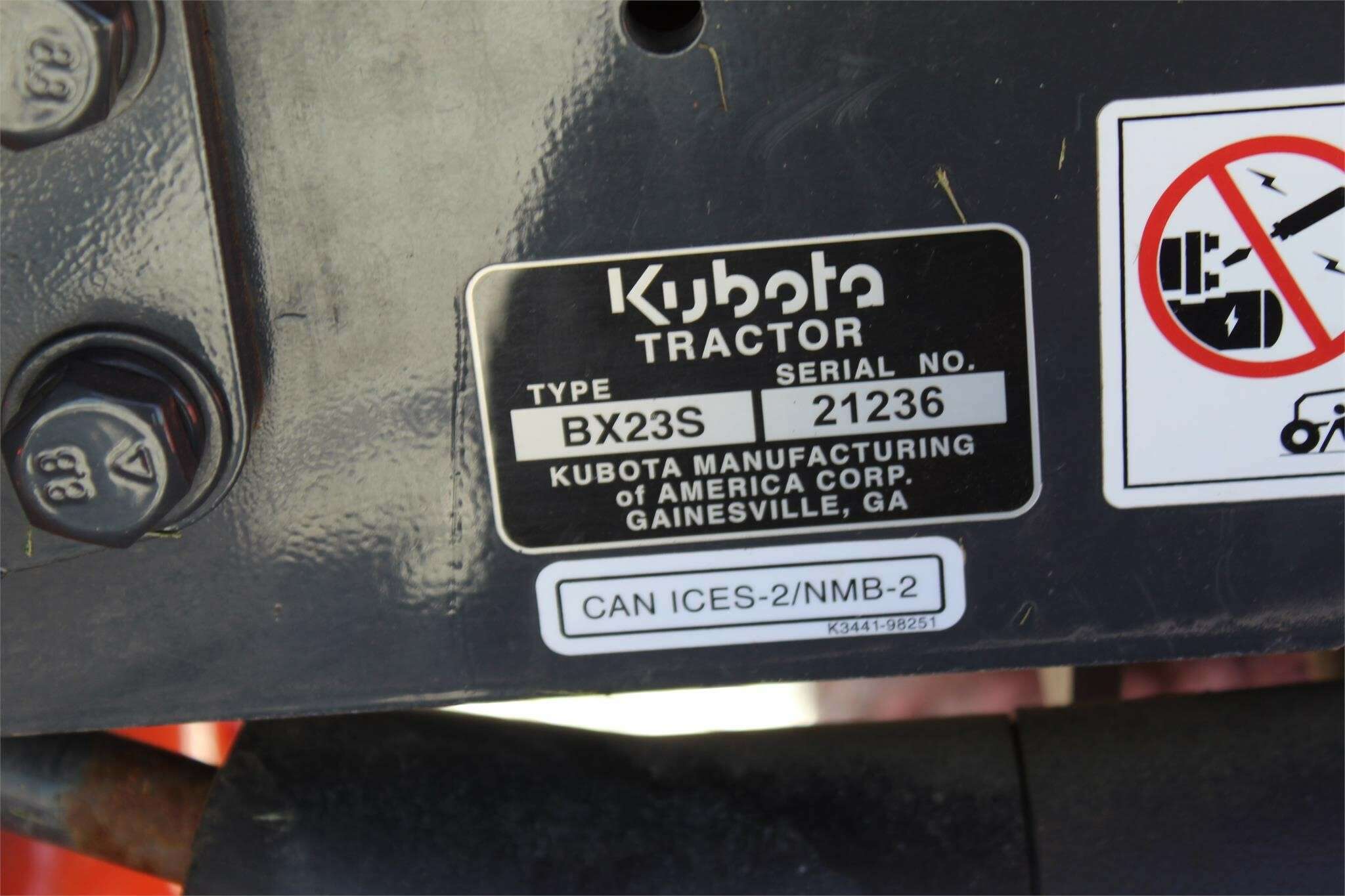 2018 Kubota BX23S Tractor - Image 43