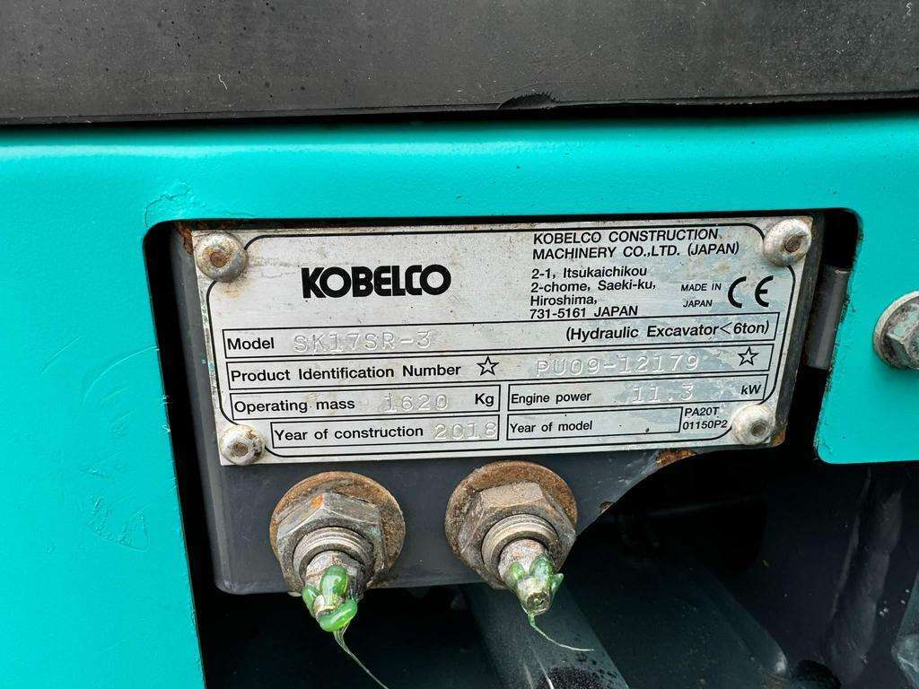 2018 Kobelco SK17STR3 - Image 43