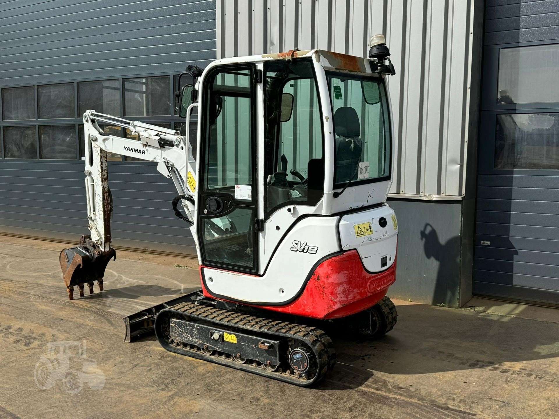 2016 YANMAR SV18X - Image 4