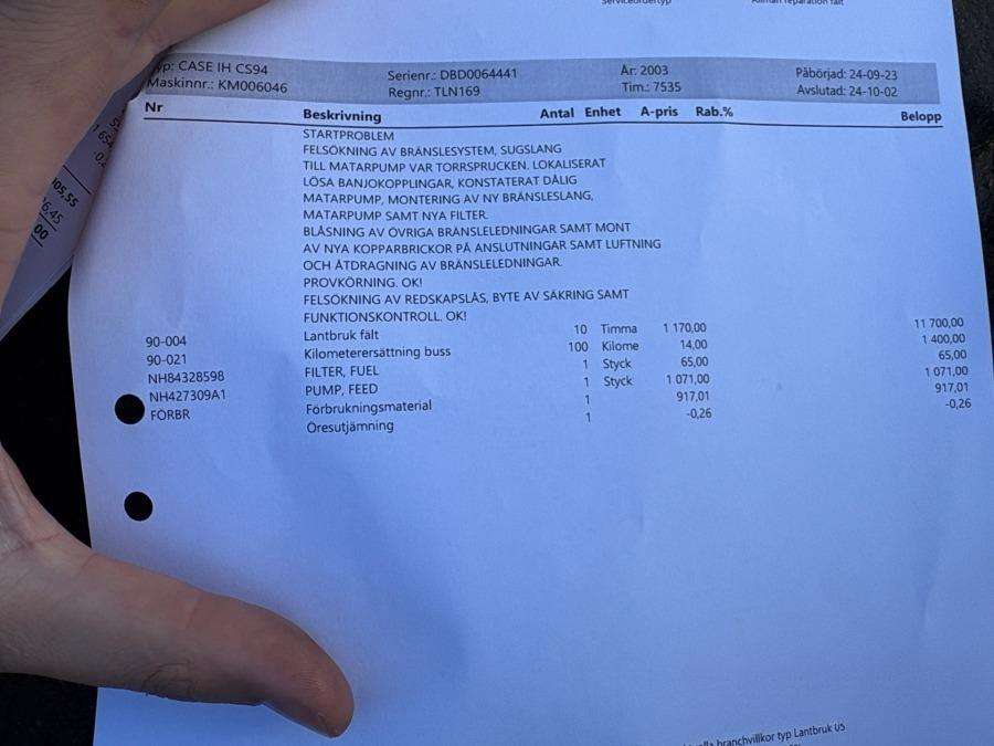 2003 Case IH CS94 Tractor - Image 77