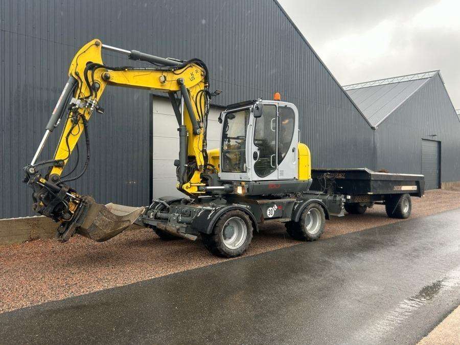 2017 Wacker Neuson EW100 Excavator with trolley - Image 2