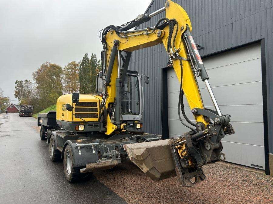 2017 Wacker Neuson EW100 Excavator with trolley - Image 14
