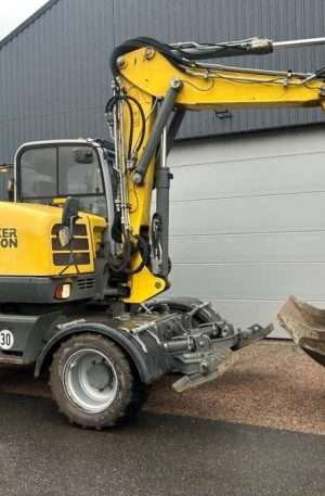 2017 Wacker Neuson EW100 Excavator with trolley