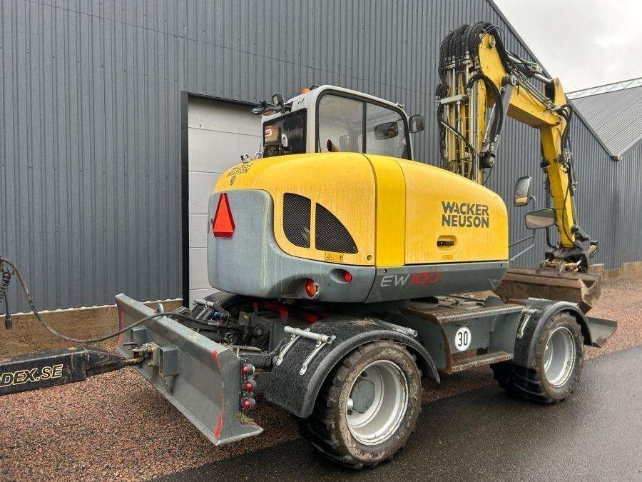 2017 Wacker Neuson EW100 Excavator with trolley - Image 19
