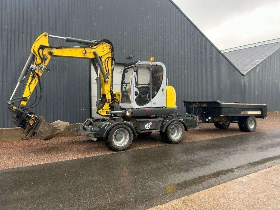 2017 Wacker Neuson EW100 Excavator with trolley - Image 4