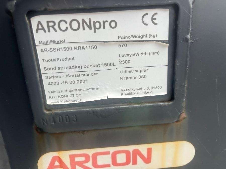 2023 Kramer 8085 Wheel loader Plow equipped - Image 31