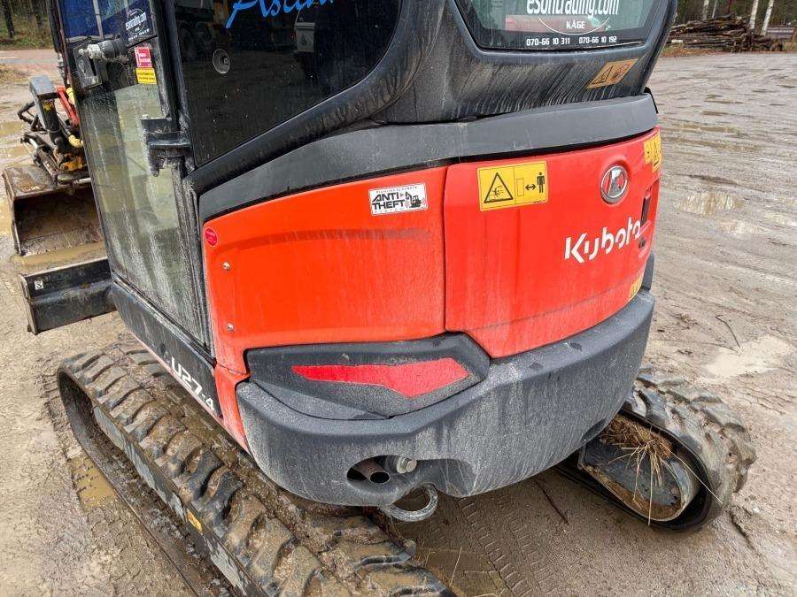 2019 Kubota U27-4 HI Excavator with trailer - Image 38