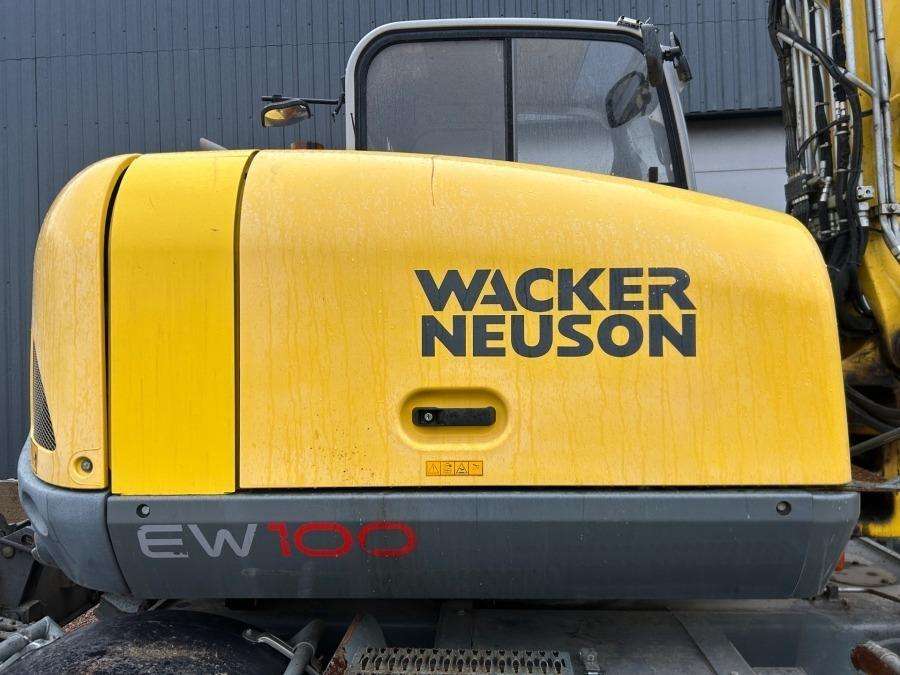 2017 Wacker Neuson EW100 Excavator with trolley - Image 40