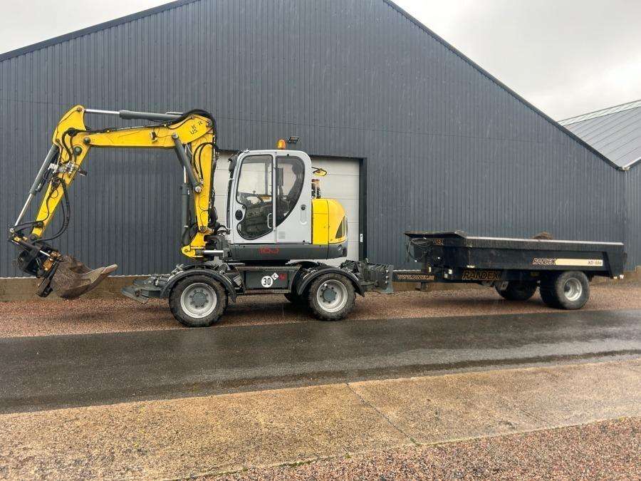 2017 Wacker Neuson EW100 Excavator with trolley - Image 5