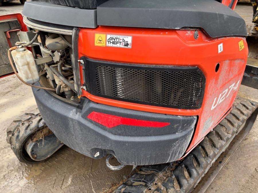 2019 Kubota U27-4 HI Excavator with trailer - Image 44