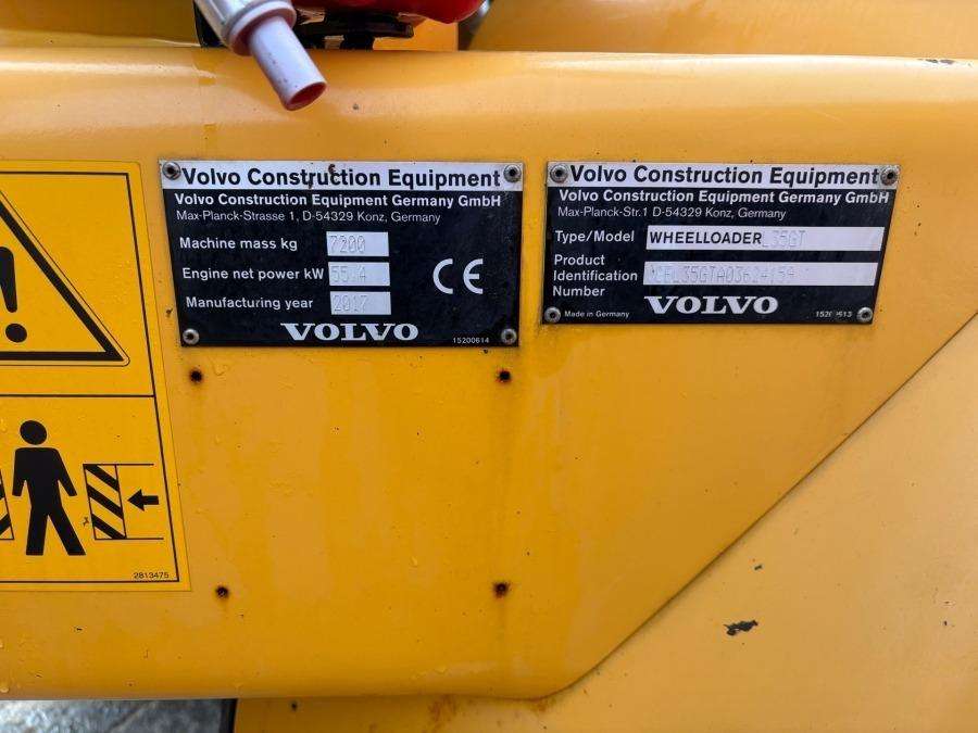 2017 Volvo L35G Loader - Image 45