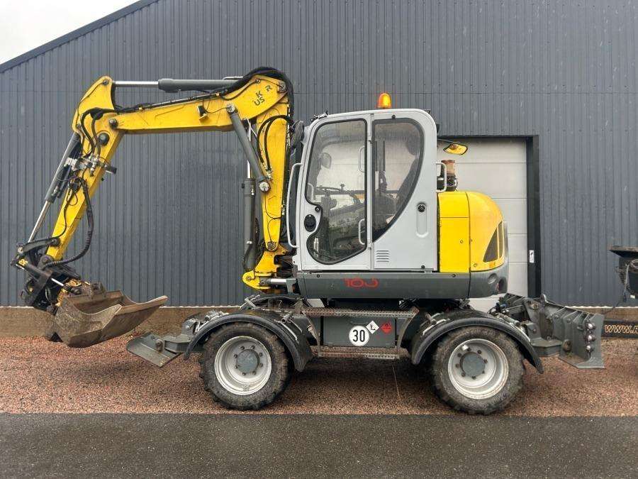 2017 Wacker Neuson EW100 Excavator with trolley - Image 6