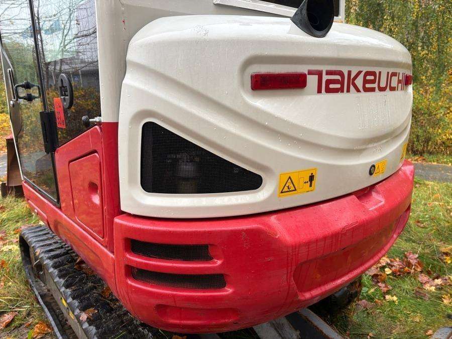 2021 Takeuchi TB 230 Excavator with rototilt & attachments - Image 53
