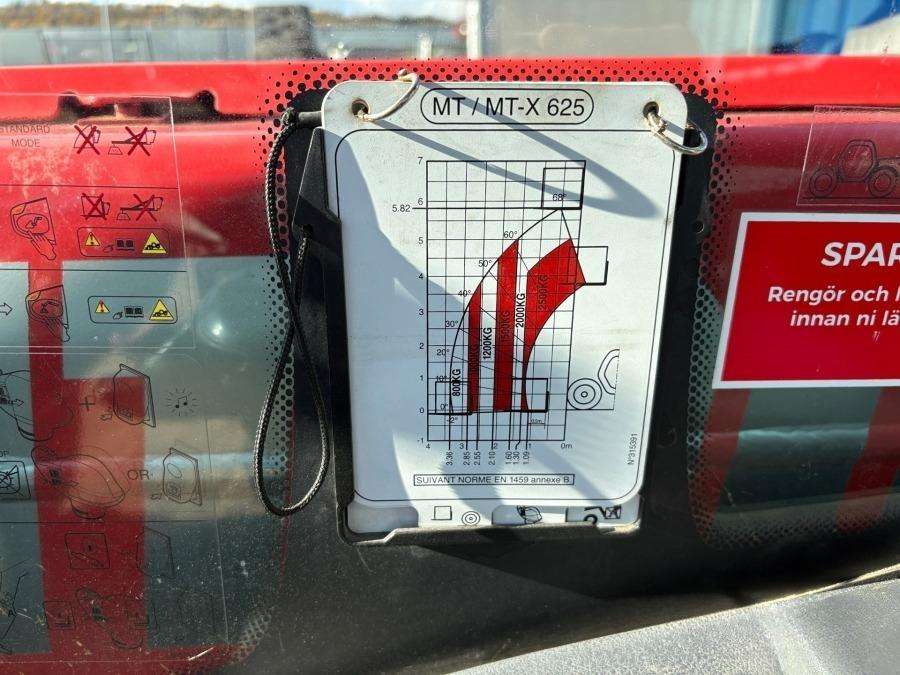 2019 Manitou MT 625 H Telescopic loader with bucket and forks - Image 55