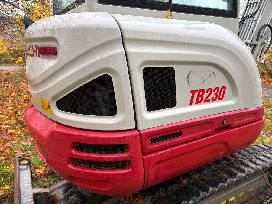 2021 Takeuchi TB 230 Excavator with rototilt & attachments - Image 58