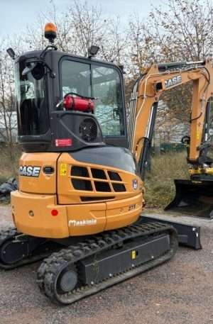 2016 Case CX35B excavator with attachments
