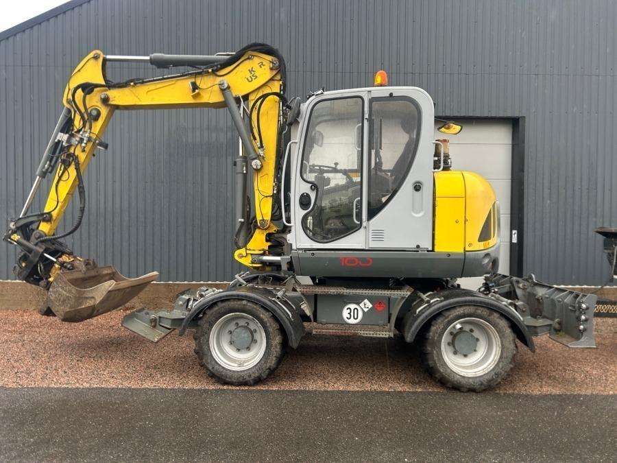 2017 Wacker Neuson EW100 Excavator with trolley - Image 10